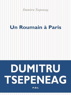 cover image of Un Roumain à Paris